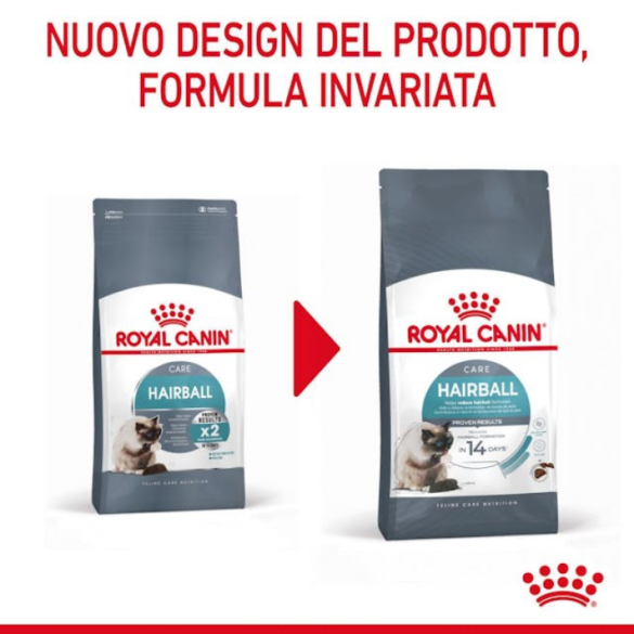 Crocchette Gatto Hairball Care 400 gr - 2kg Royal Canin