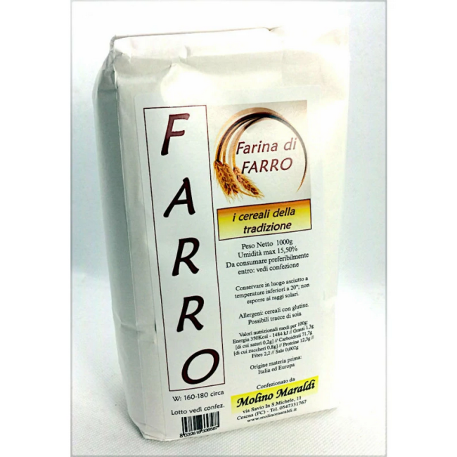 Farina di Farro Spelta 1Kg Maraldi