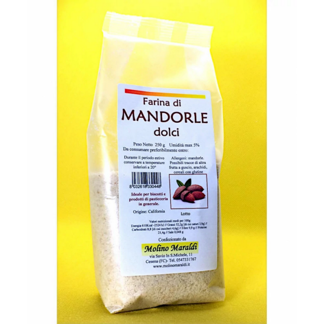 Farina di Mandorle 250gr Maraldi