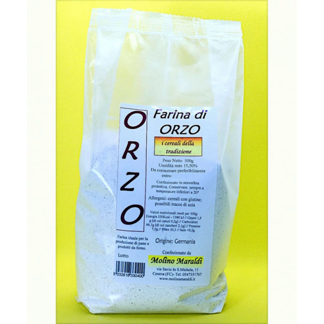 Farina di Orzo 500 gr Maraldi