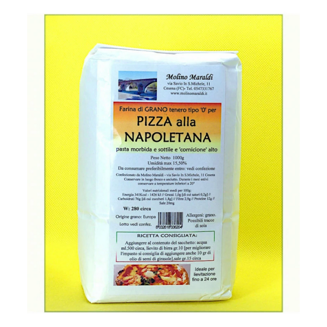Farina per Pizza Napoletana 1Kg Maraldi