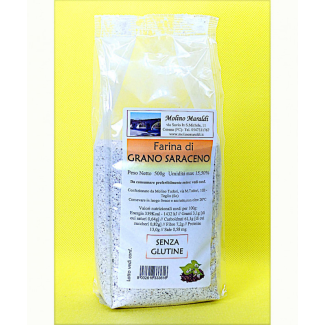 Farina di Grano Saraceno 500 gr Maraldi
