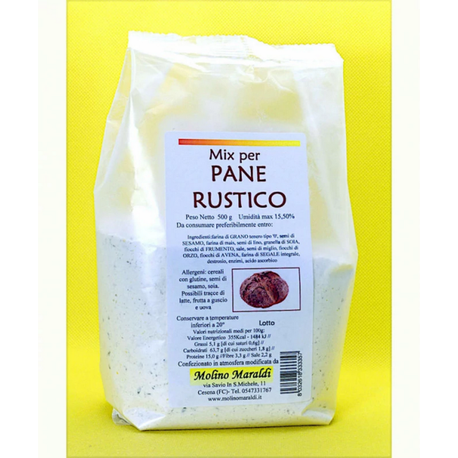 Mix Pane Rustico 500 gr Maraldi