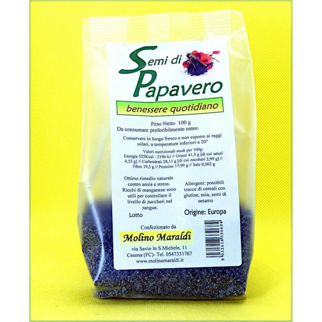 Semi di Papavero 100gr Maraldi