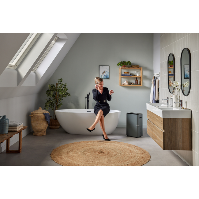 Deumidificatore D812 Smart Grey Qlima