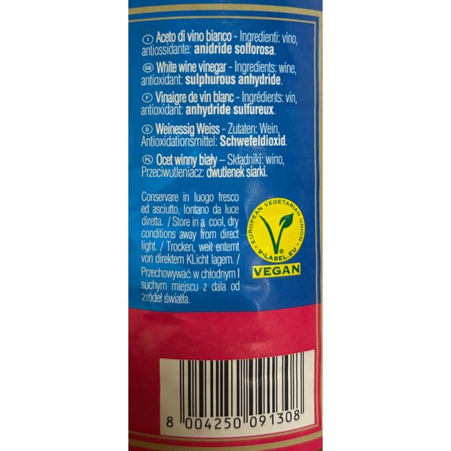 Aceto Di Vino Bianco Varvello 1 L