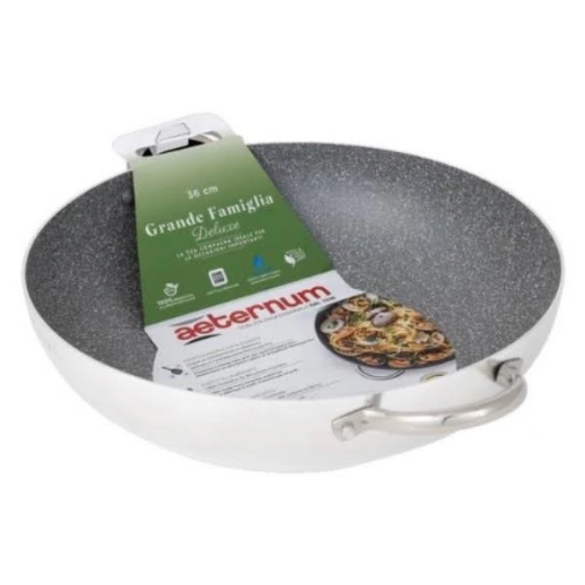 Wok Grande Famiglia Deluxe 36Cm Aeternum