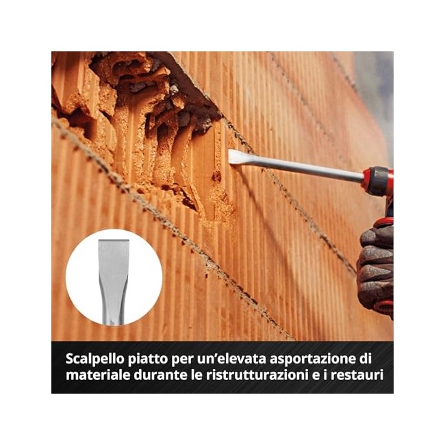 Set Scalpelli SDS Max 3 pz Einhell