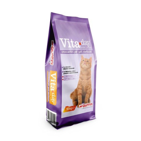 Giuntini Vita Day Croccantini per Gatti Sterilizzati 10 Kg