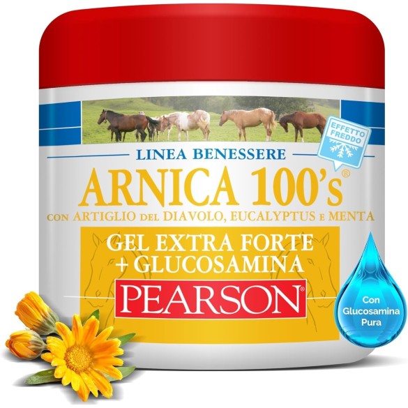 Arnica 100's Gel Extraforte Effetto Freddo Glucosamina Pearson 500ml