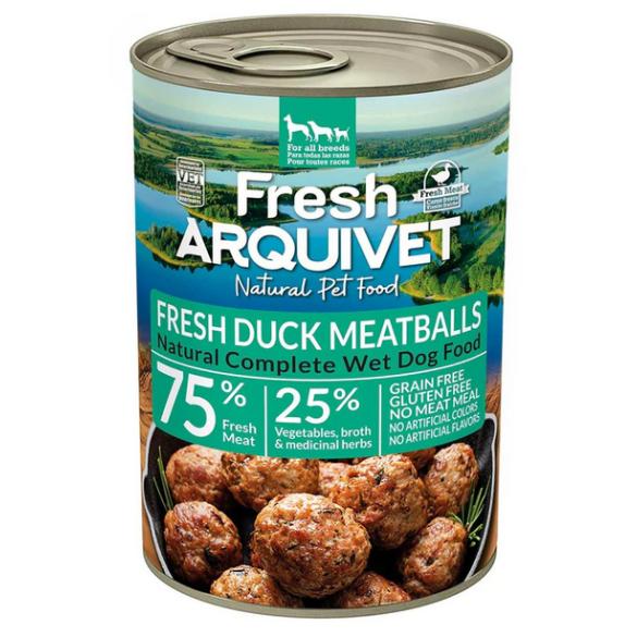 Umido Cane - Polpette di anatra 400 gr Arquivet Fresh