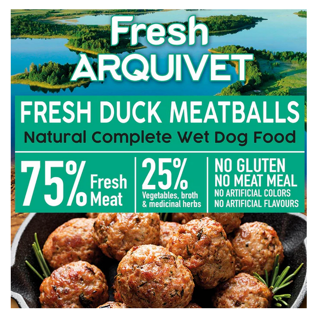 Umido Cane - Polpette di anatra 400...