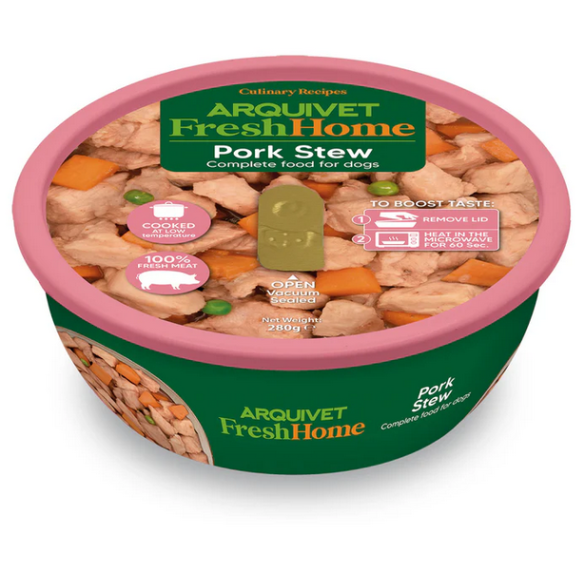 Umido Cane - Stufato maiale 280 gr Arquivet Fresh