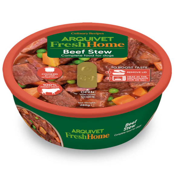 Umido Cane - Stufato manzo 280 gr Arquivet Fresh