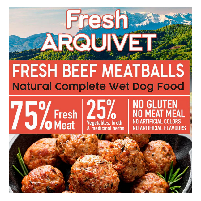 Umido Cane - Mini Polpette di manzo...