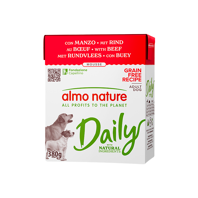 Almo Nature Daily Mousse Manzo 380 gr