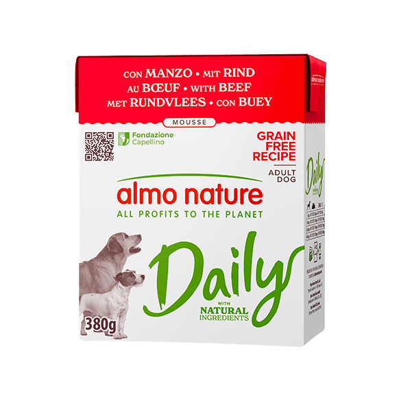 Almo Nature Daily Mousse Manzo 380 gr