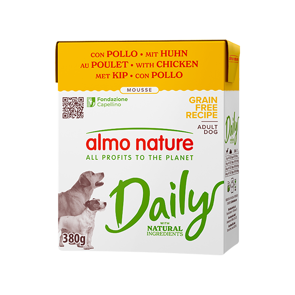 Almo Nature Daily Mousse Pollo 380 gr