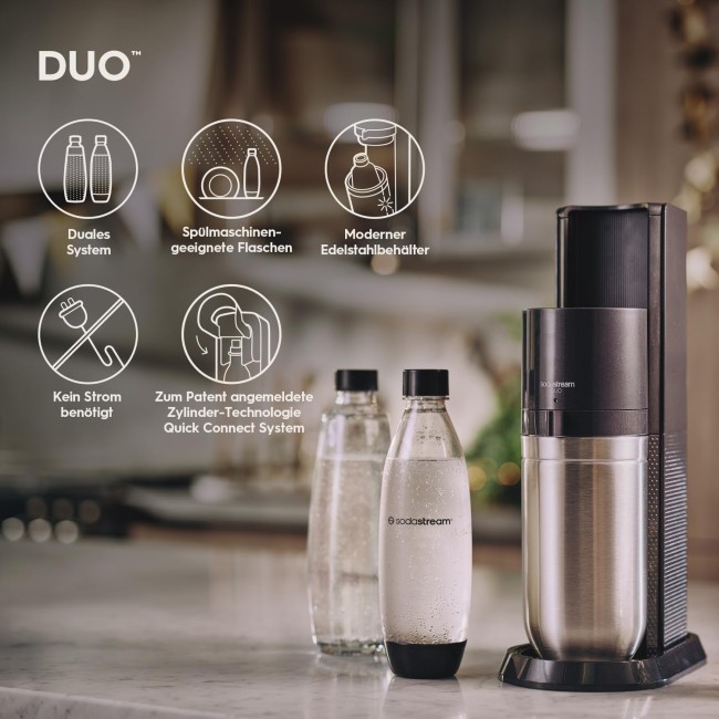 Gasatore Sodastream Duo Nero