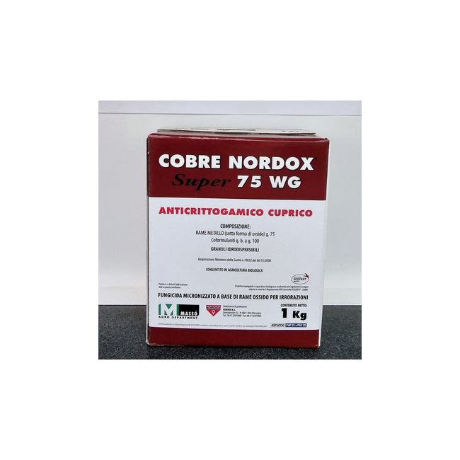 Fungicida Cobre Nordox Super 75 WG...