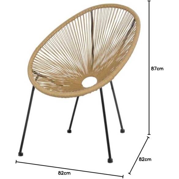 Poltrona Alba Bambu Verdelook