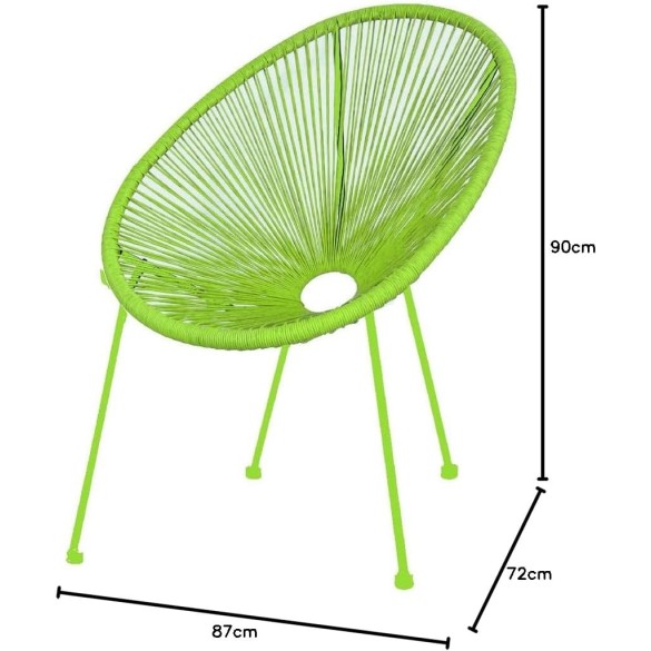 Poltrona Alba Verde Verdelook