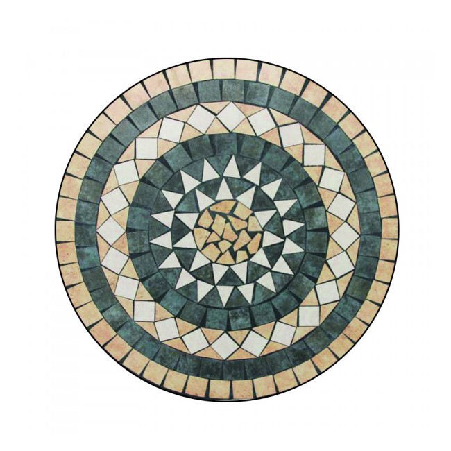 Tavolino Tondo Serie Mosaico...