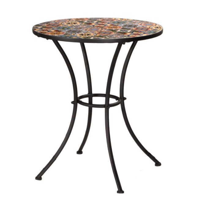 Tavolino Tondo Serie Mosaico...
