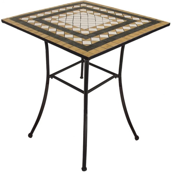 Tavolino Quadro Serie Mosaico Verdelook