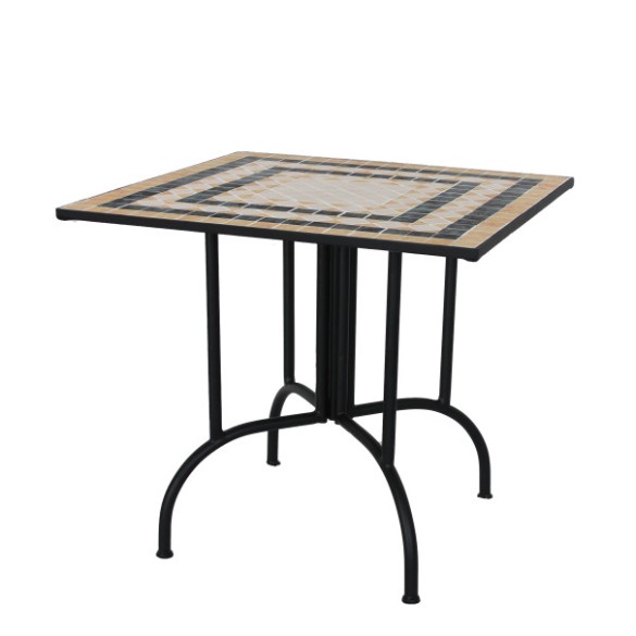 Tavolino Quadro Serie Mosaico Verdelook