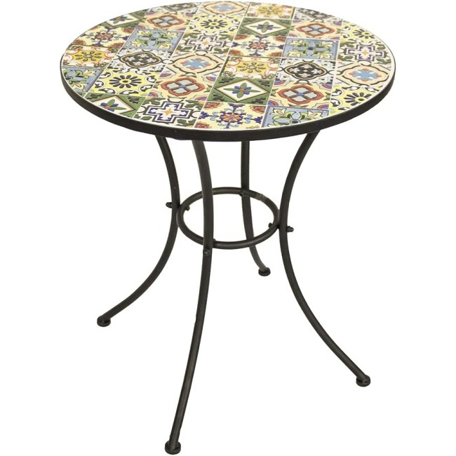 Tavolino Tondo Serie Mosaico...