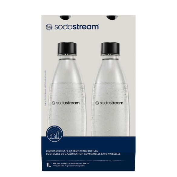 Bottiglie Fuse da 1L 2pz Sodastream