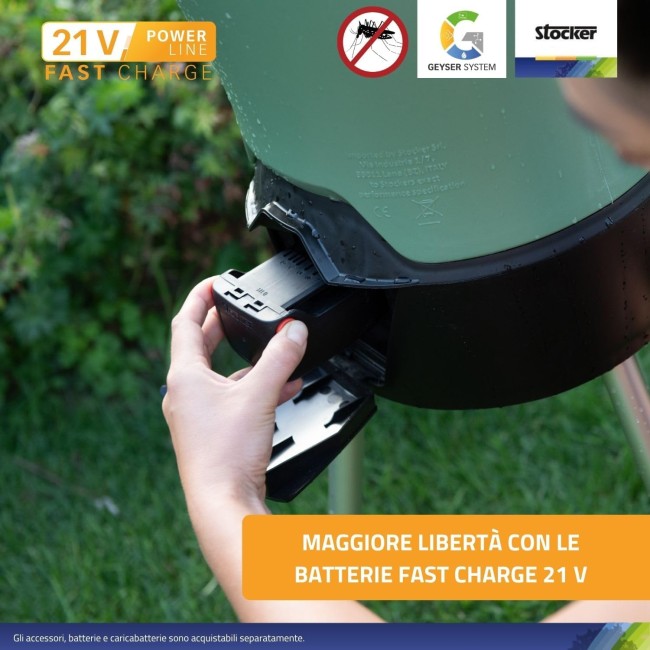 Nebulizzatore Geyser Verde E-25 MI 21...