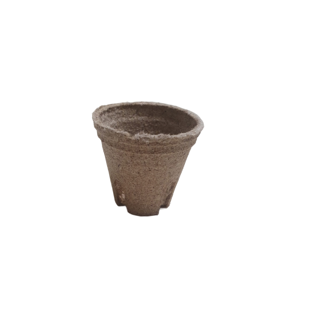Vaso di Torba Tondo 6x6 cm