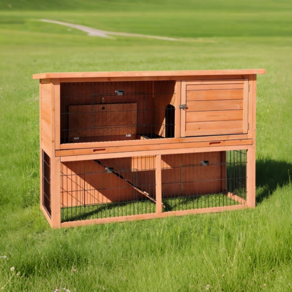 Casetta per Conigli Rabbit 2 136,5x50x92