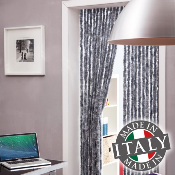 Tenda in Ciniglia 42D 100x220 cm Grigio