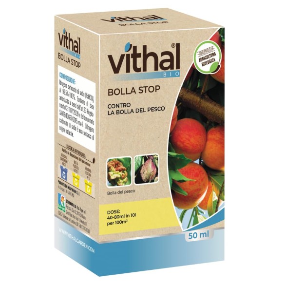 Bolla Stop Sostanze Contro la Bolla del Pesco 50 - 400 ml Vithal