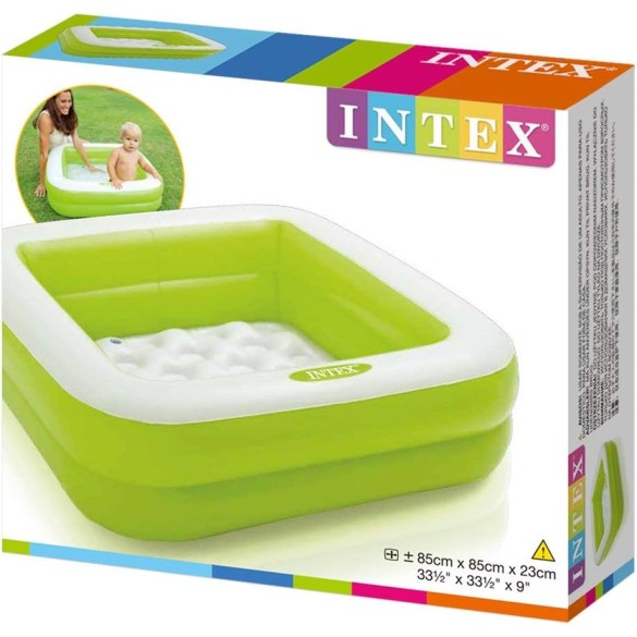 Piscina Baby Rettangolare Intex 57100 Colori assortiti