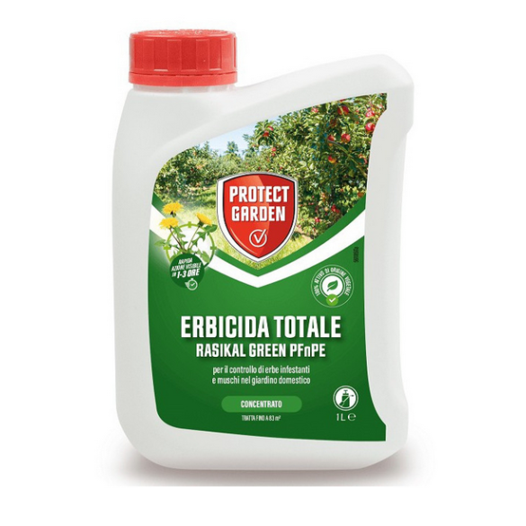 Rasikal Green PFnPE 1LT Erbicida Totale concentrato Protect Garden