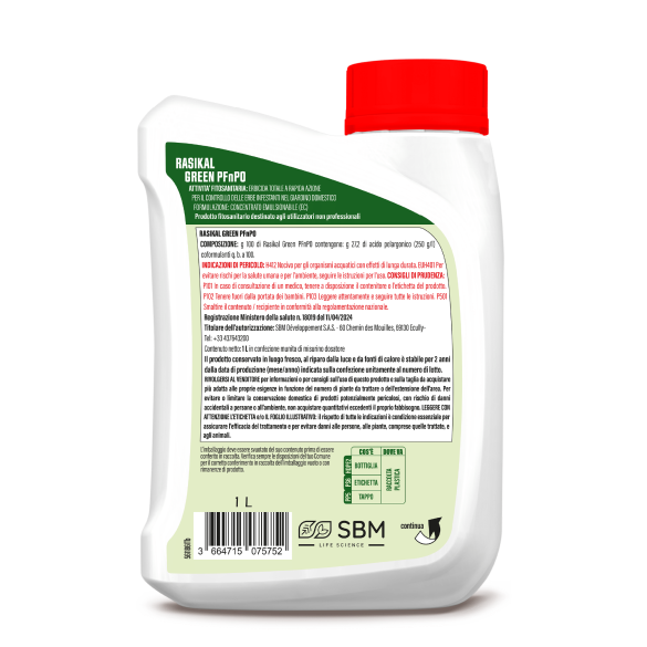 Rasikal Green PFnPE 1LT Erbicida Totale concentrato Protect Garden