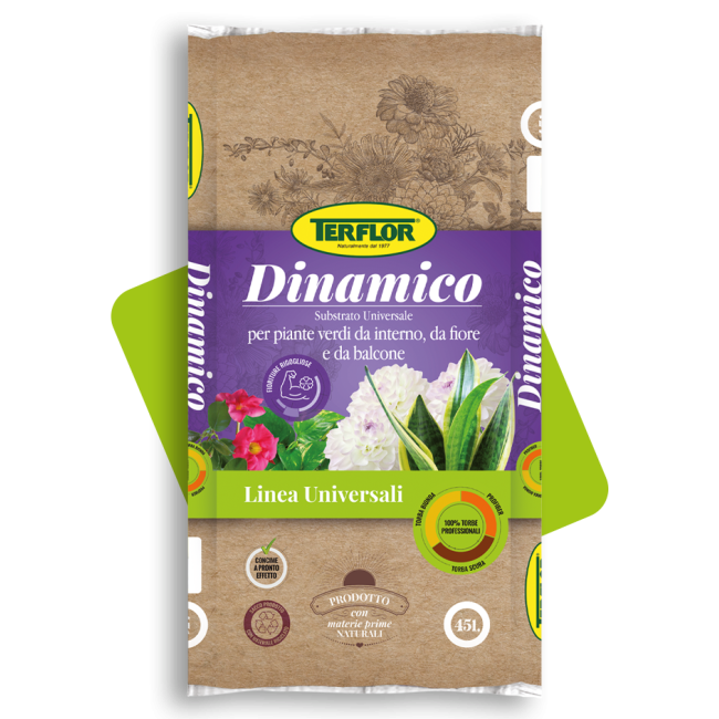 Terriccio Dinamico 45 lt Universale...