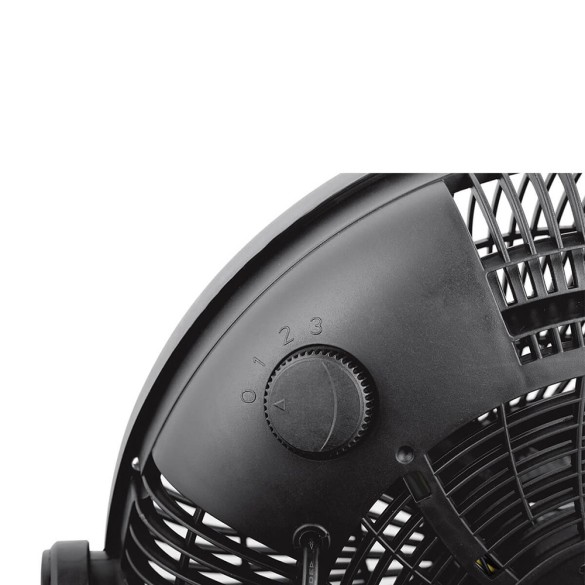 Ventilatore da pavimento 5 pale Nero Ardes AR5A40