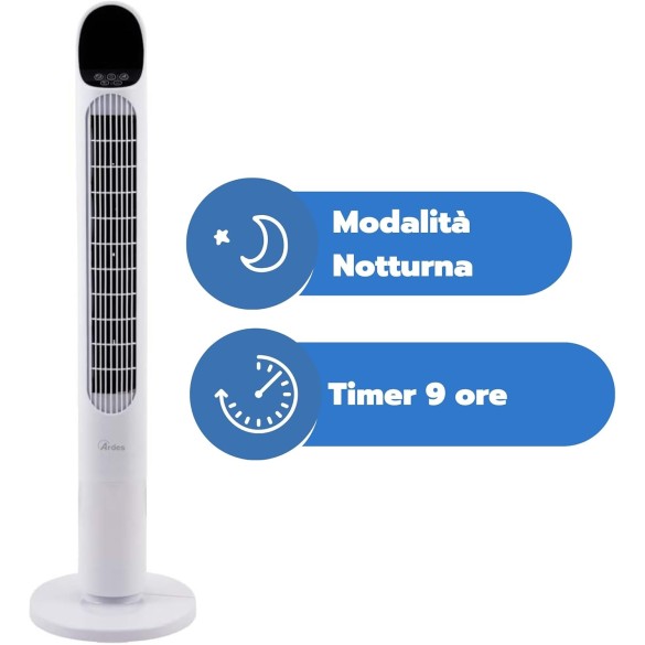 Ventilatore a Torre Digitale ORACLE H RC Ardes