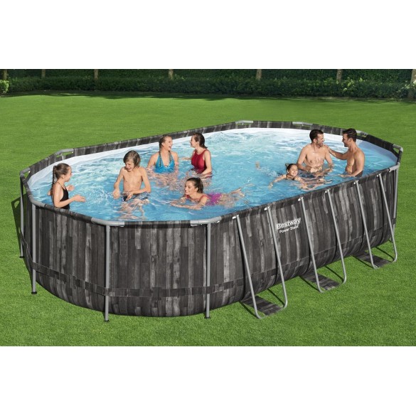 Piscina Frame Ovale 610x366x 122 cm cm Bestway