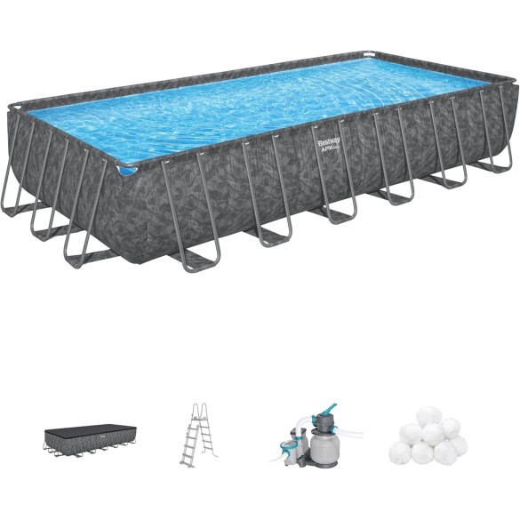 Piscina Frame Rettangolare 732x366x132 h cm Bestway