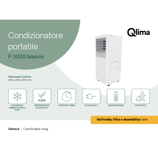 Condizionatore portatile P 3026...