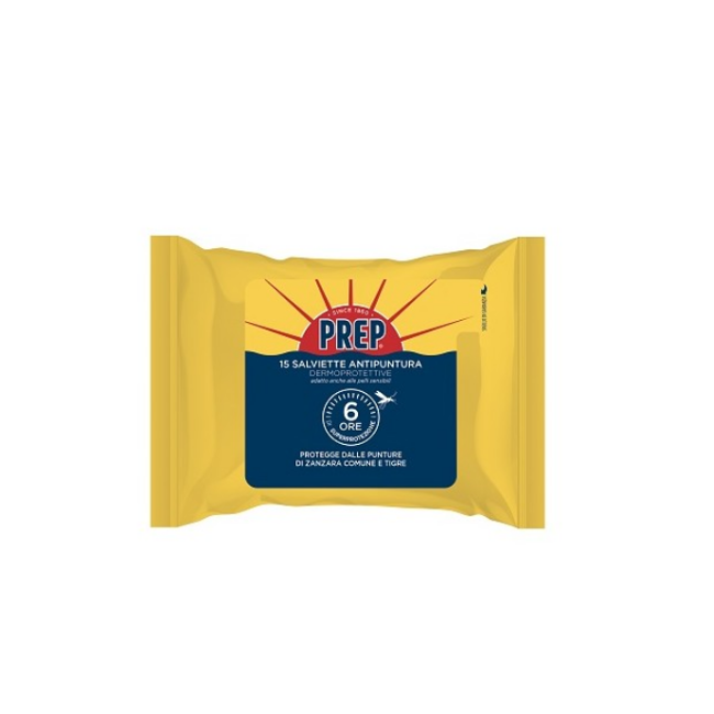 Salviette Antipuntura 15 pz Prep