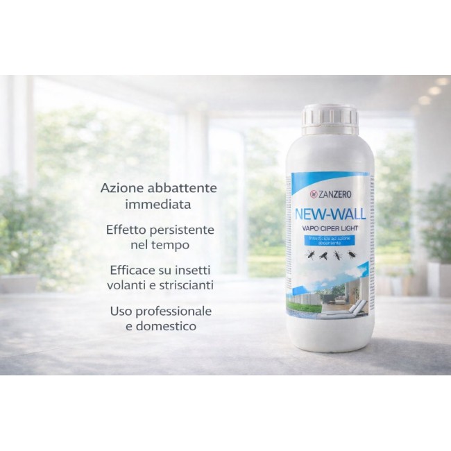 Insetticida New Wall Vapo Ciper Light...