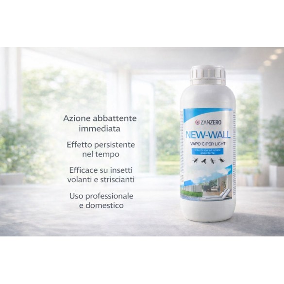 Insetticida New Wall Vapo Ciper Light 1 lt