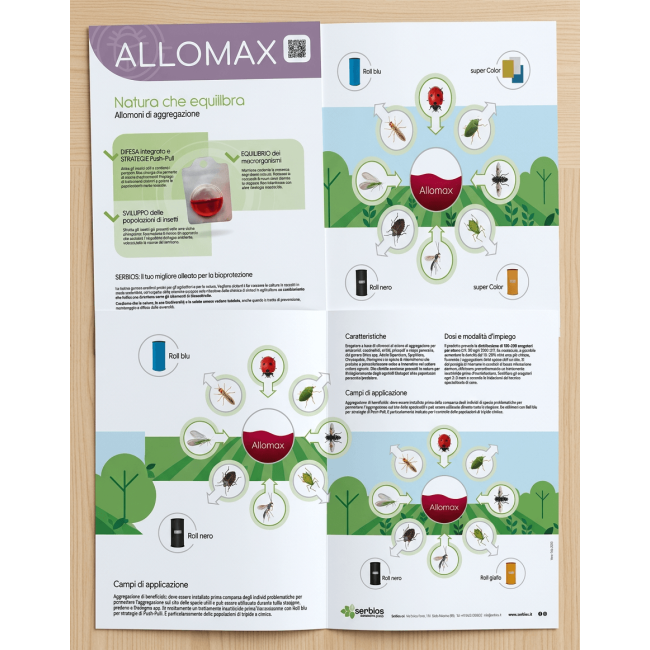 Erogatore Allomax a base di Allomoni...
